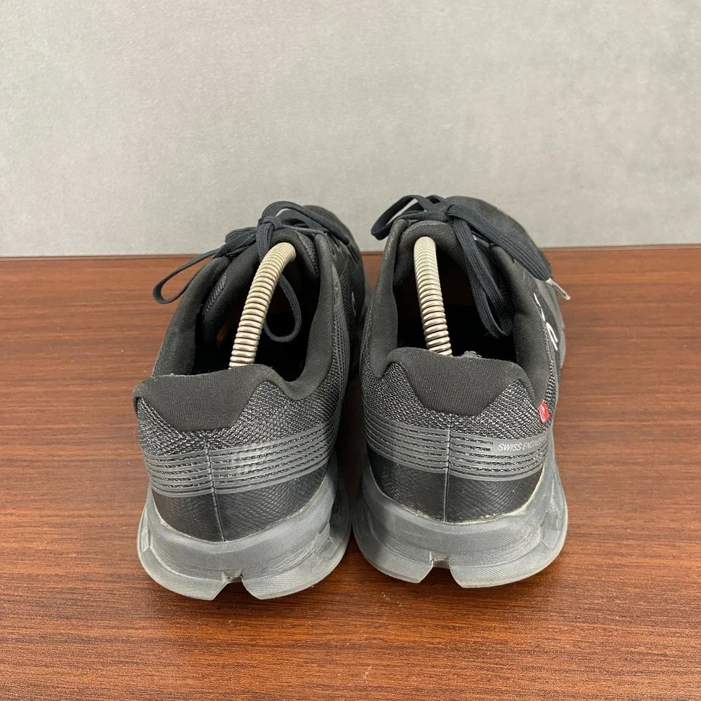 On Running Cloudgo 55.98635 Mens US 10 Athletic Shoes Black Eclipse‎ Sneakers